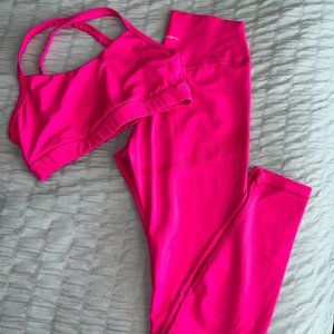 BARBIE pink workout set